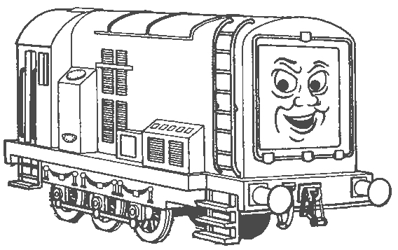 Thomas der zug cliparts