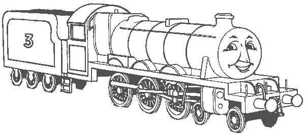 Thomas der zug cliparts