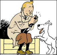 Tim und struppi cliparts