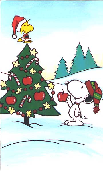 Weihnachten snoopy cliparts