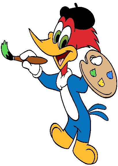 Woody woodpecker cliparts