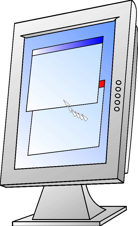 Computermonitor cliparts