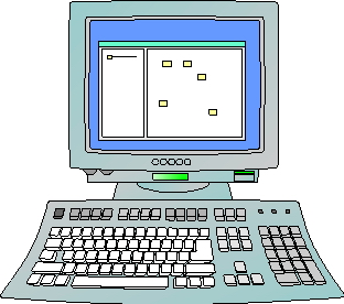 Computermonitor cliparts