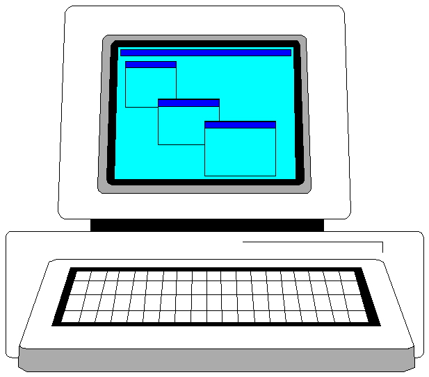 Computermonitor cliparts