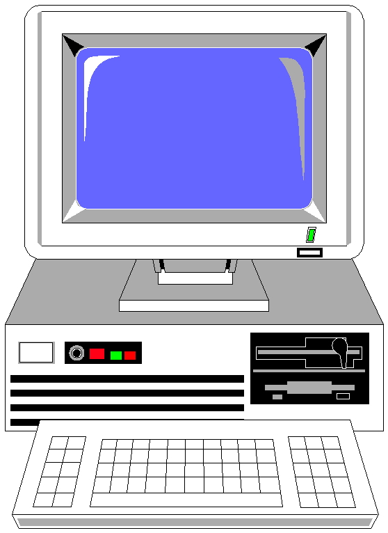 Computermonitor cliparts