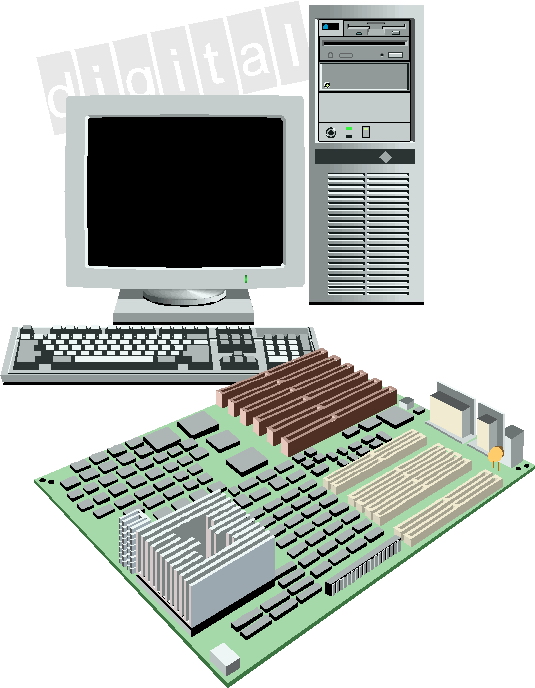 Computermonitor cliparts