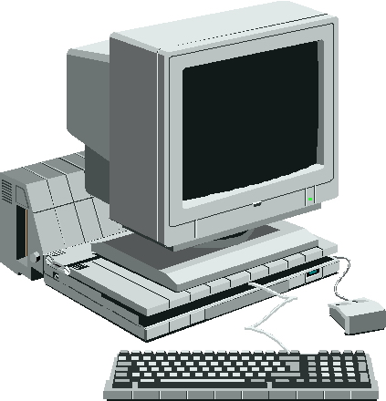 Computermonitor cliparts