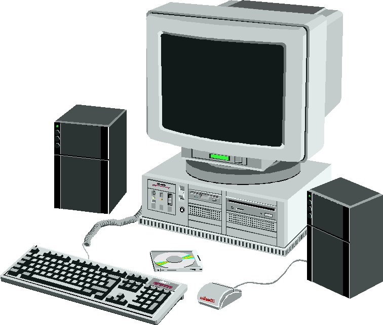 Computermonitor cliparts