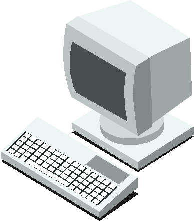 Computermonitor cliparts