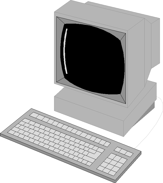 Computermonitor cliparts