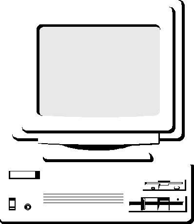 Computermonitor cliparts