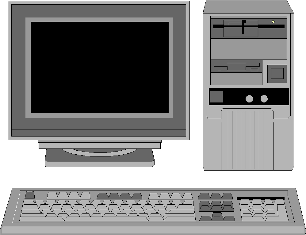 Computermonitor cliparts