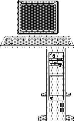 Computermonitor cliparts