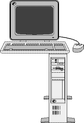 Computermonitor cliparts