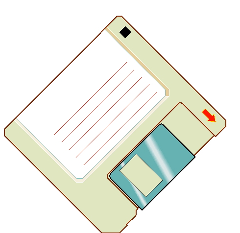 Diskette cliparts