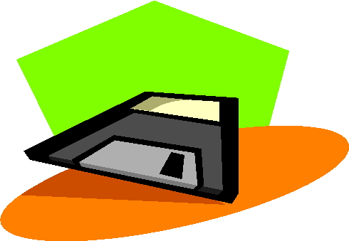 Diskette cliparts