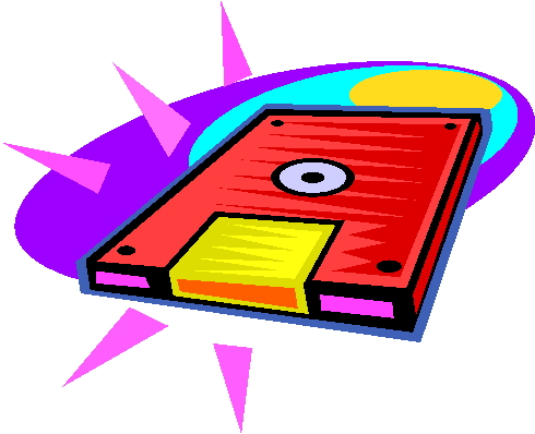 Diskette cliparts