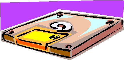 Diskette cliparts