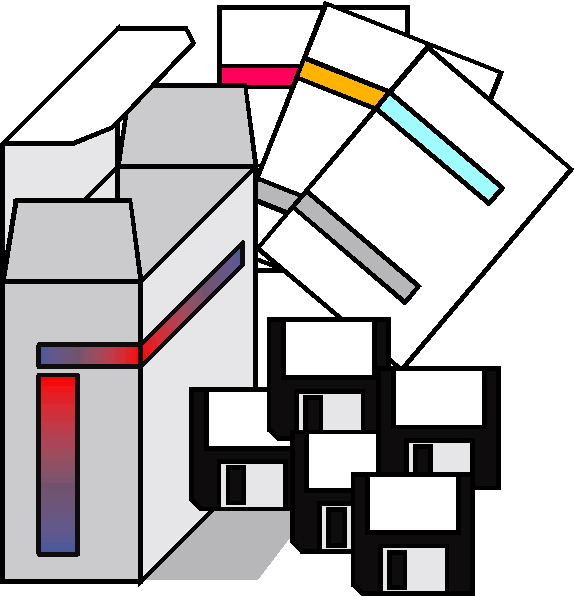 Diskette cliparts