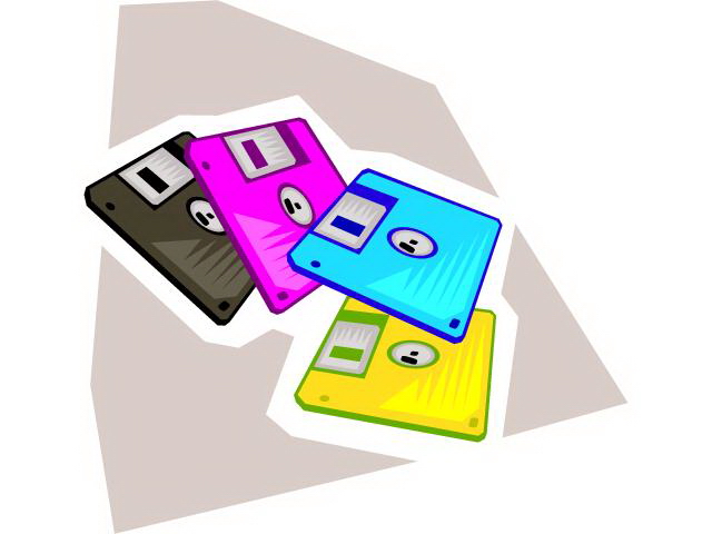 Diskette cliparts