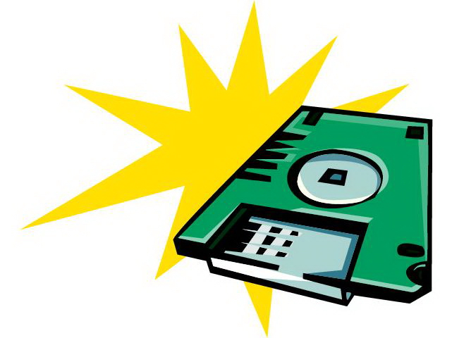 Diskette cliparts