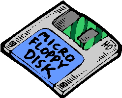 Diskette cliparts