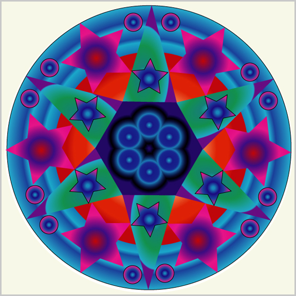 Kaleidoskop cliparts