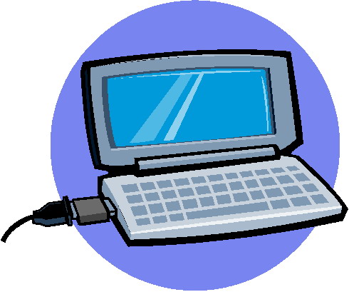 Clipart - Animaatjes laptops 89150