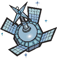 Satellit cliparts