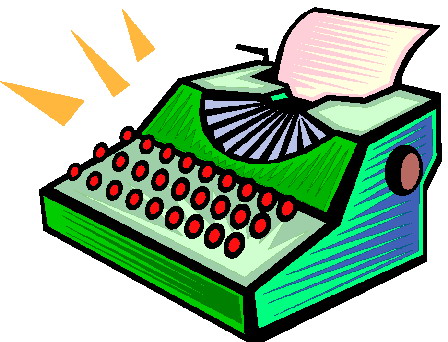Schreibmaschine cliparts