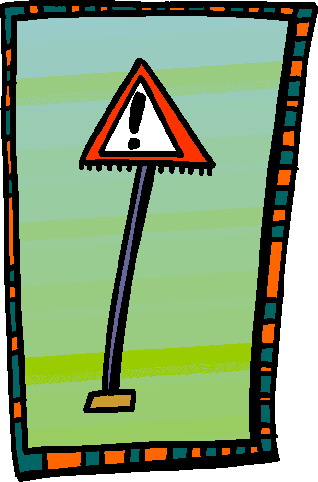 Verkehrszeichen cliparts