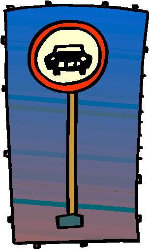Verkehrszeichen cliparts