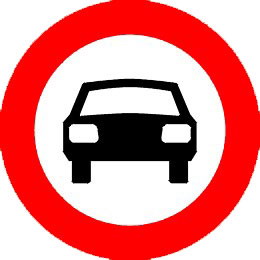 Verkehrszeichen cliparts