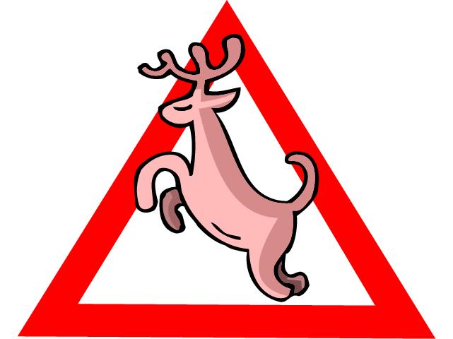 Verkehrszeichen cliparts