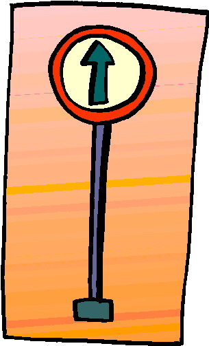 Verkehrszeichen cliparts