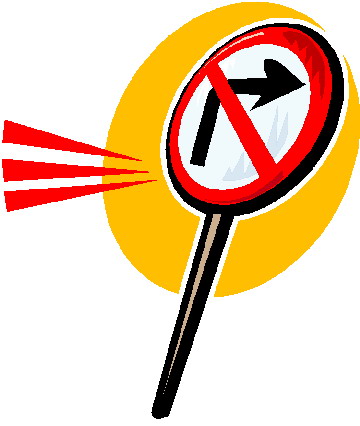 Verkehrszeichen cliparts