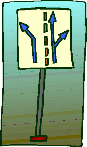 Verkehrszeichen cliparts