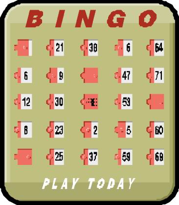 Bingo cliparts