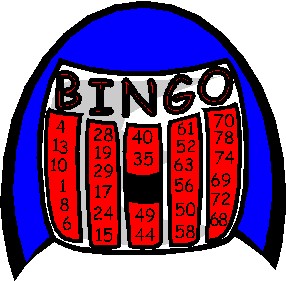 Bingo cliparts