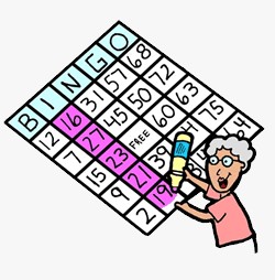 Bingo cliparts