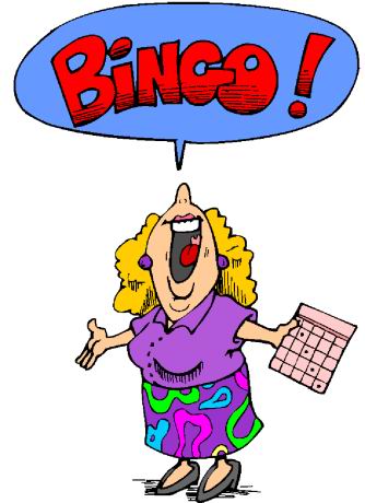 Bingo cliparts