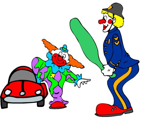 Clowns cliparts