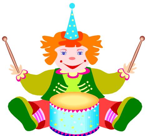 Clowns cliparts