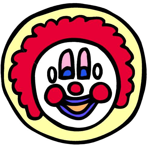 Clowns cliparts