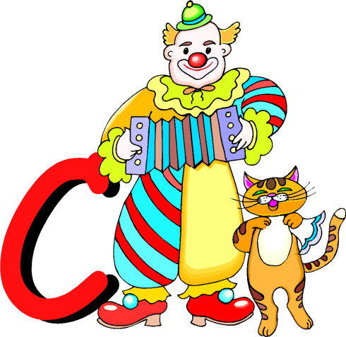 Clowns cliparts