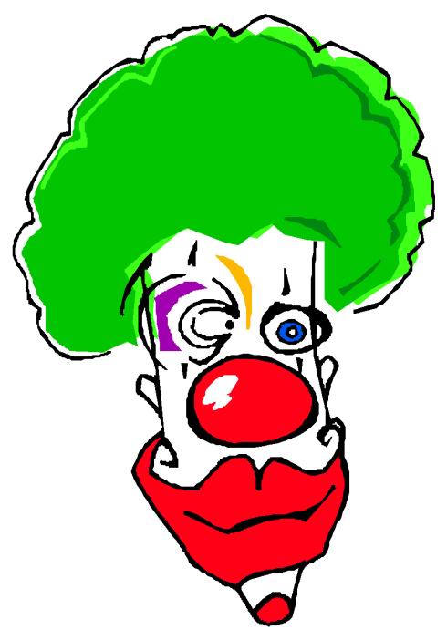 Clowns cliparts