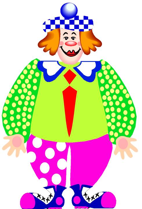 Clowns cliparts