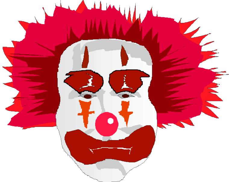 Clowns cliparts