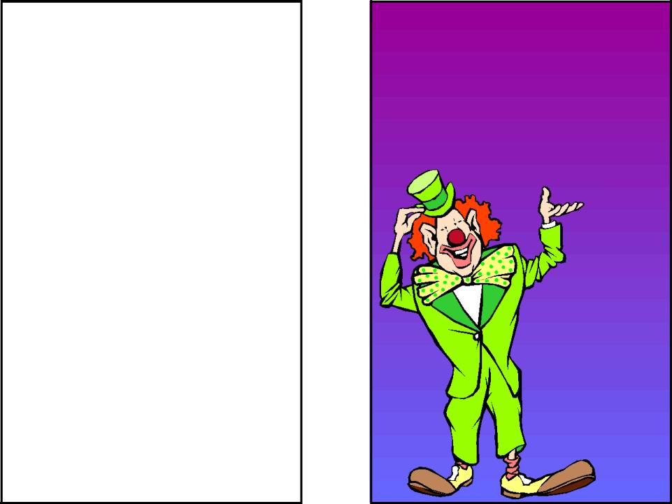 Clowns cliparts