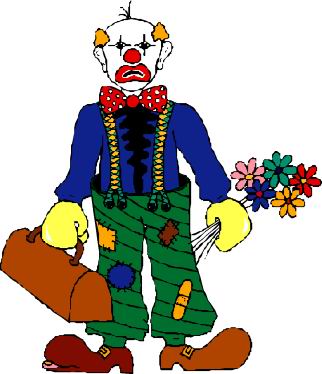 Clowns cliparts